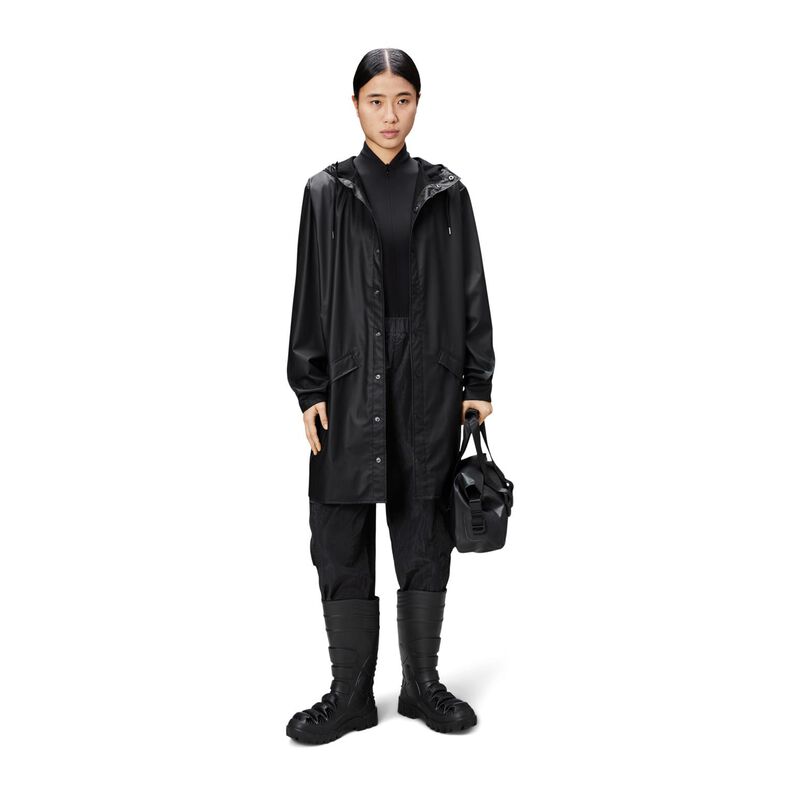 Rains Long Jacket W3 image number 0